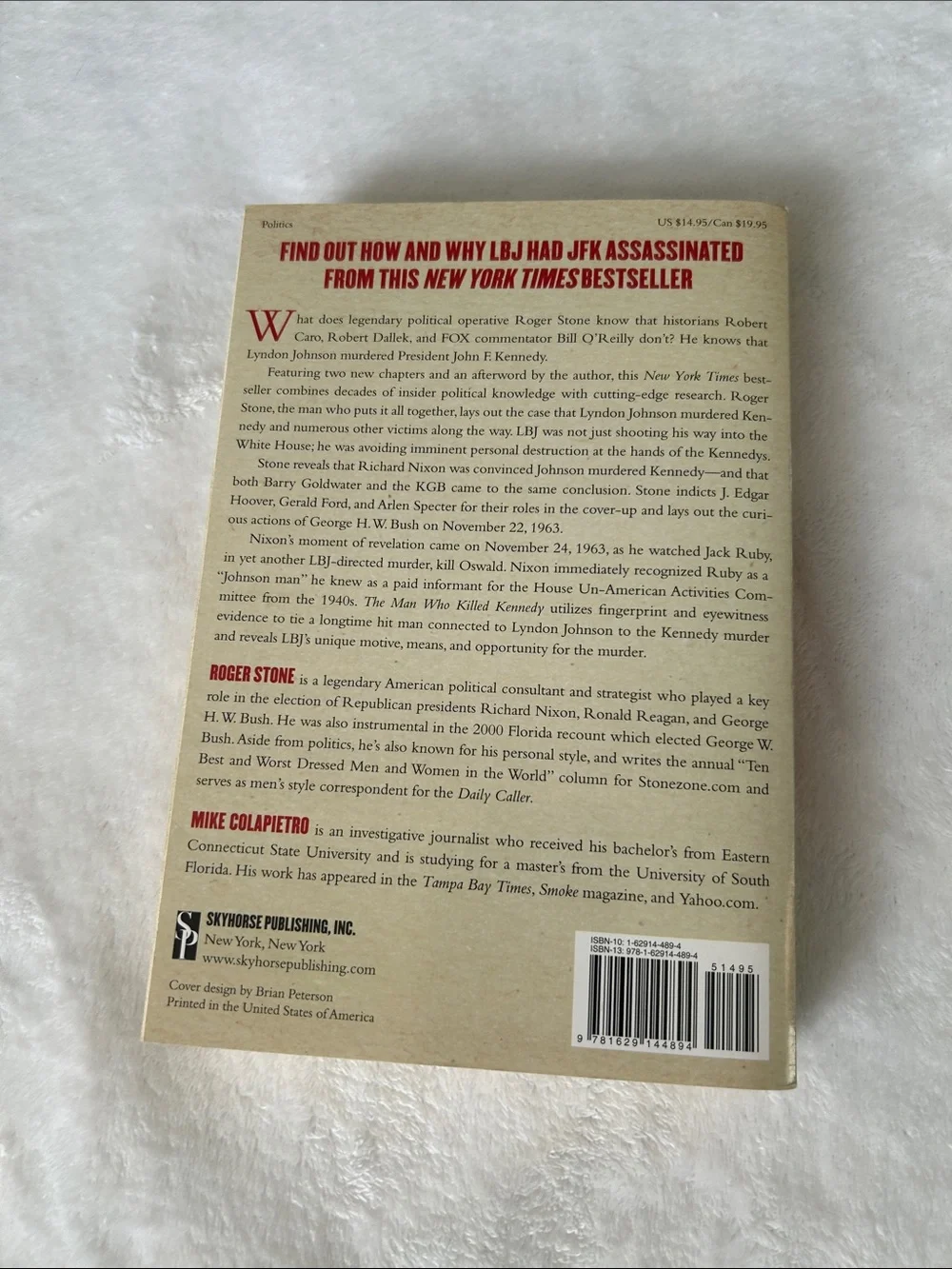 Skyhorse Publishing Inc. paperback copy